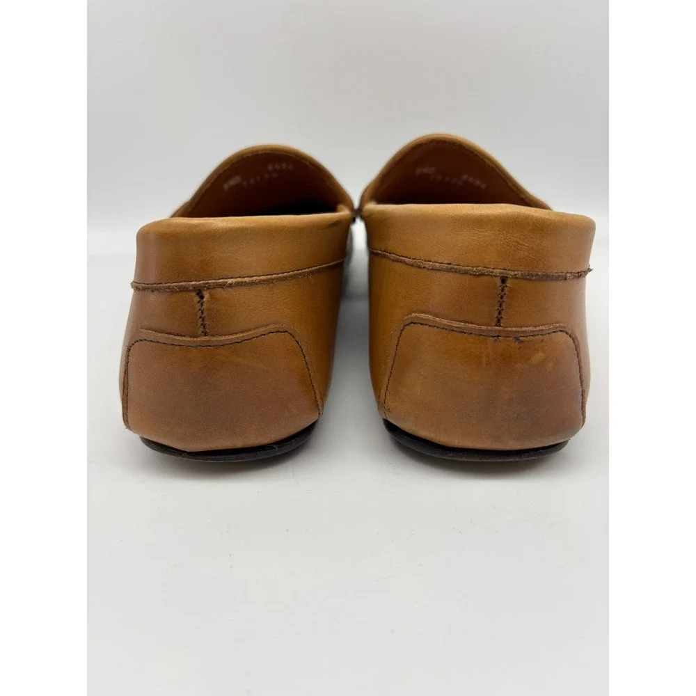 Allen Edmonds SUPER SPORT PENNY Men's Sz 9.5D Leather Loafers Handsewn